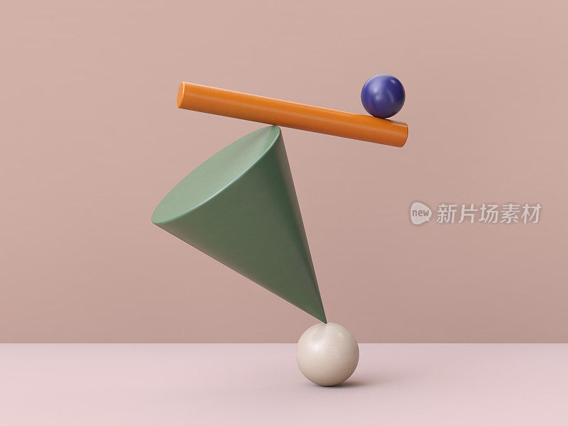 3 d抽象的成分